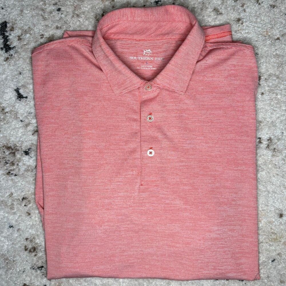 Southern Tide Striped Performance Polo